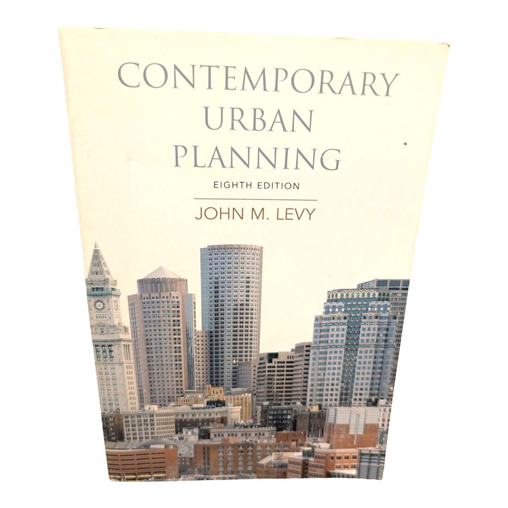 Contemporary Urban Planning By John Levy (8th Edition) Paperwork New